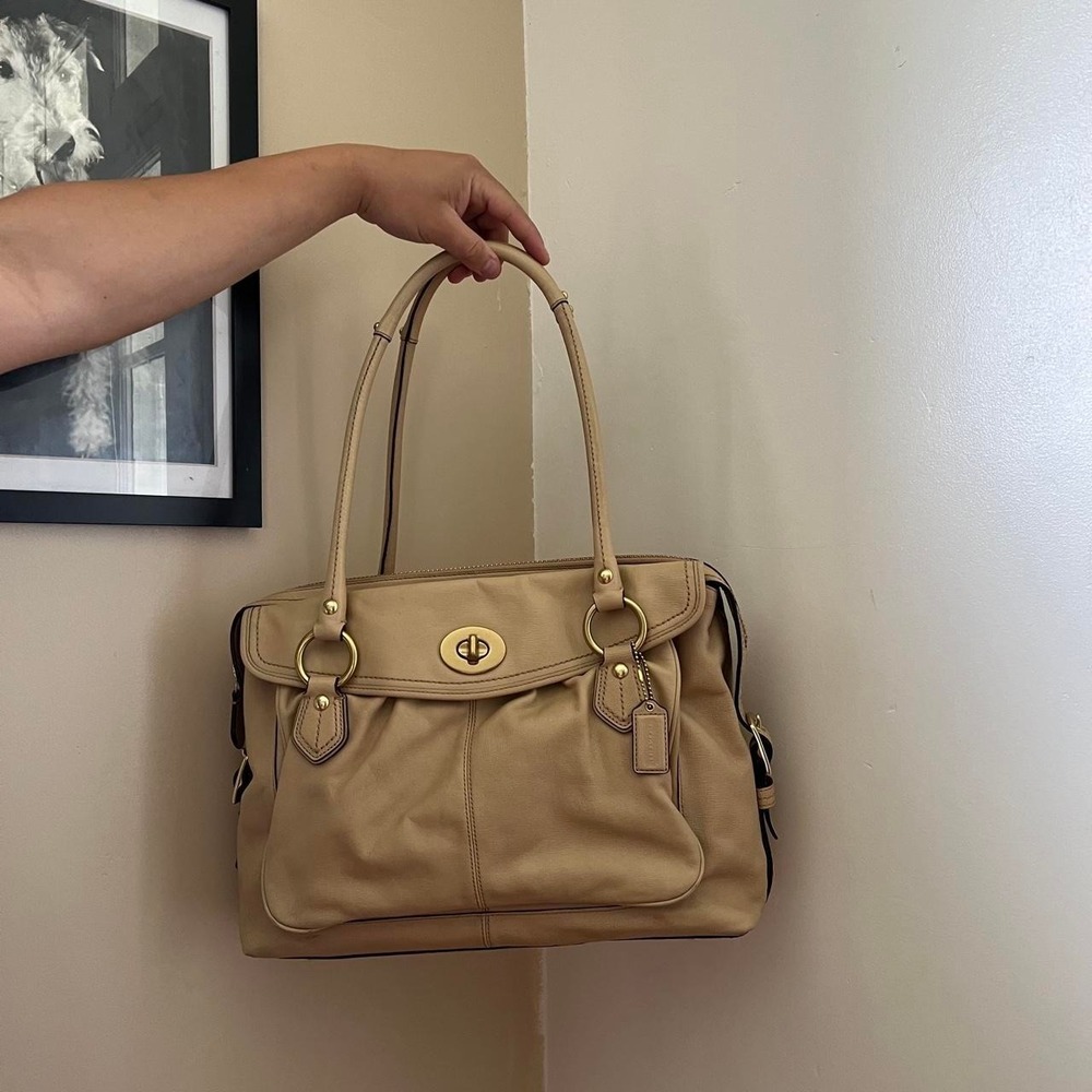 Y2K 2000s Coach Legacy Addison Satchel Diaper Shoulder Bag / Handbag